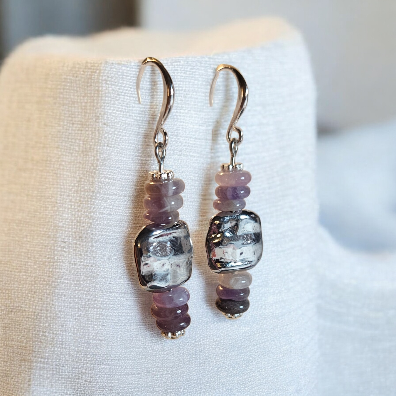 Amethyst Dangles