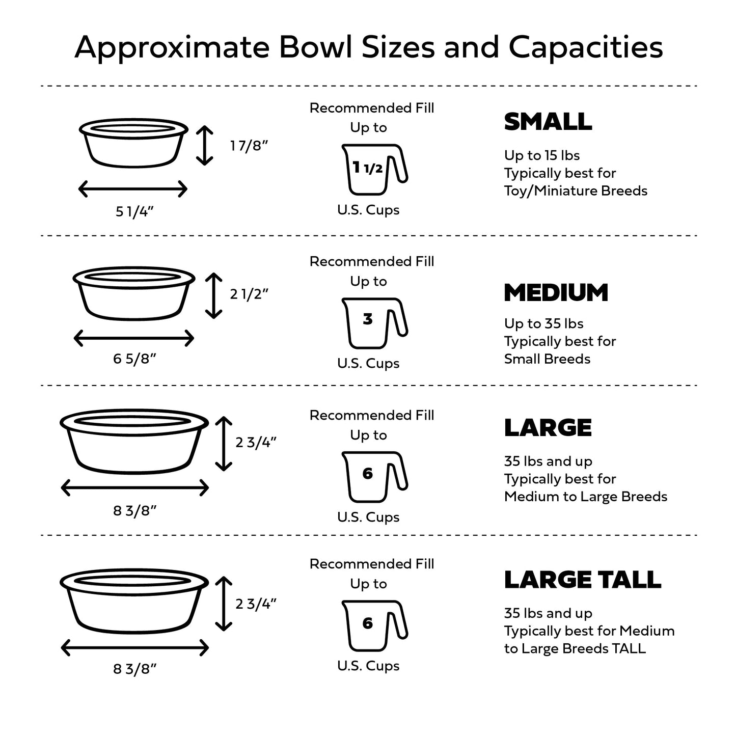 Dog Bowls MANGO Wood & Metal - Elevated