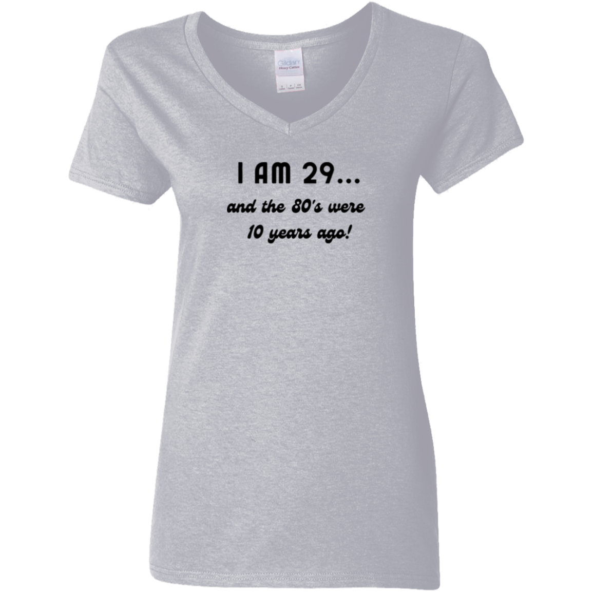 V-Neck - Retro I am 29...