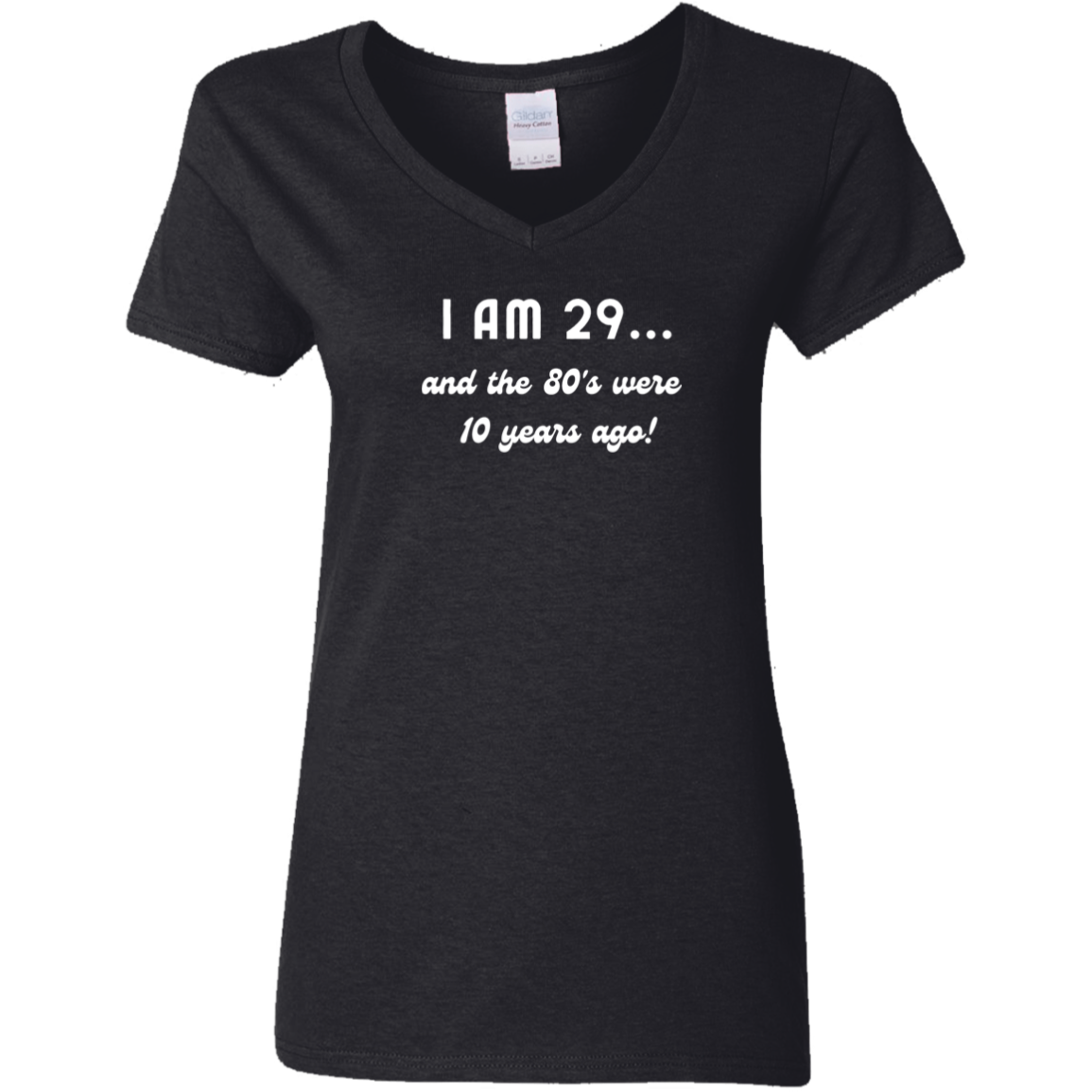 V-Neck - Retro I am 29...