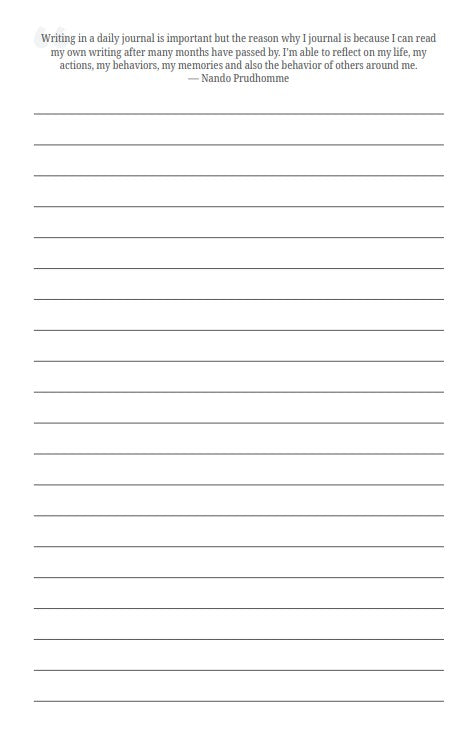 Daily Writing Journal: A Pathway to an Illuminated Soul