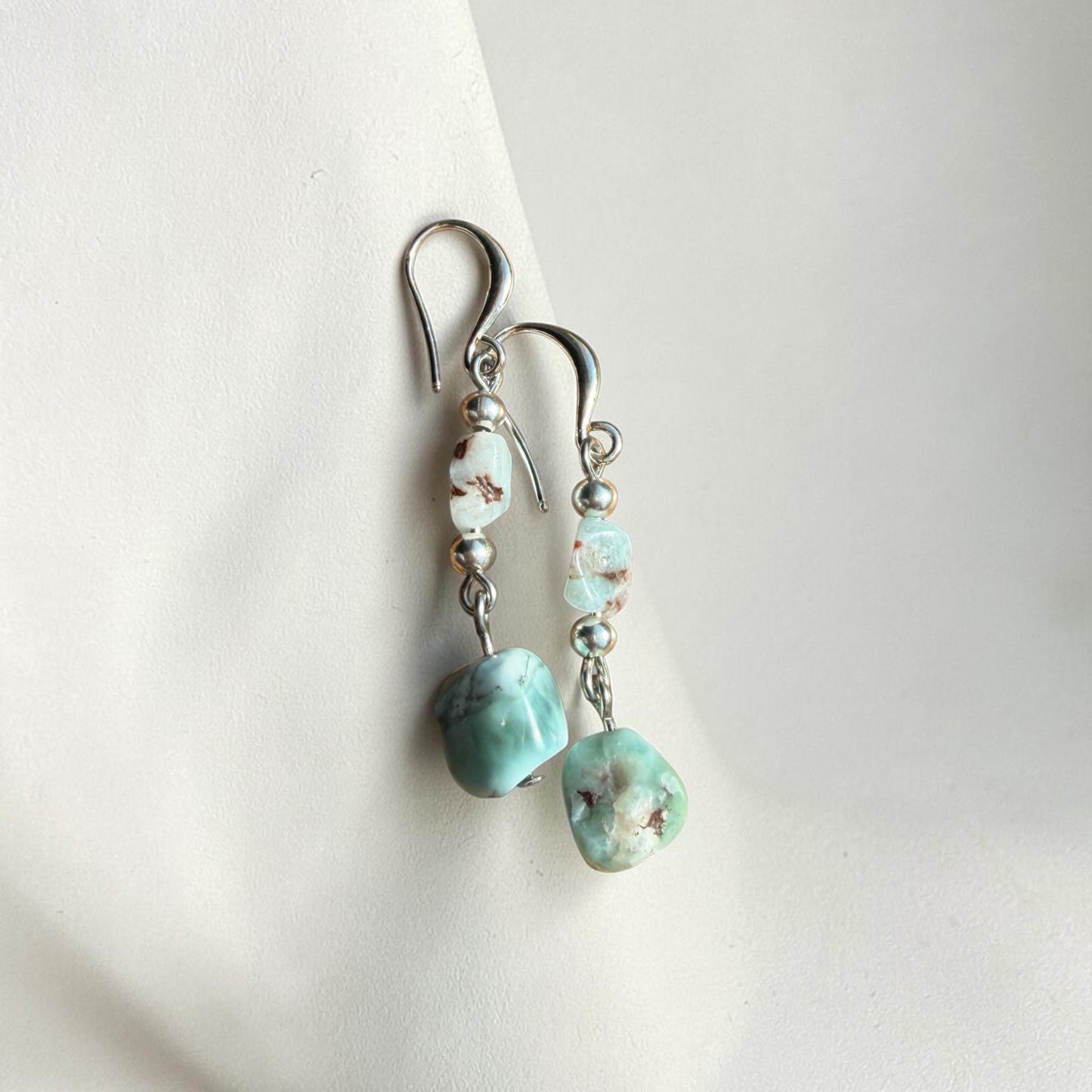 Larimar Earrings