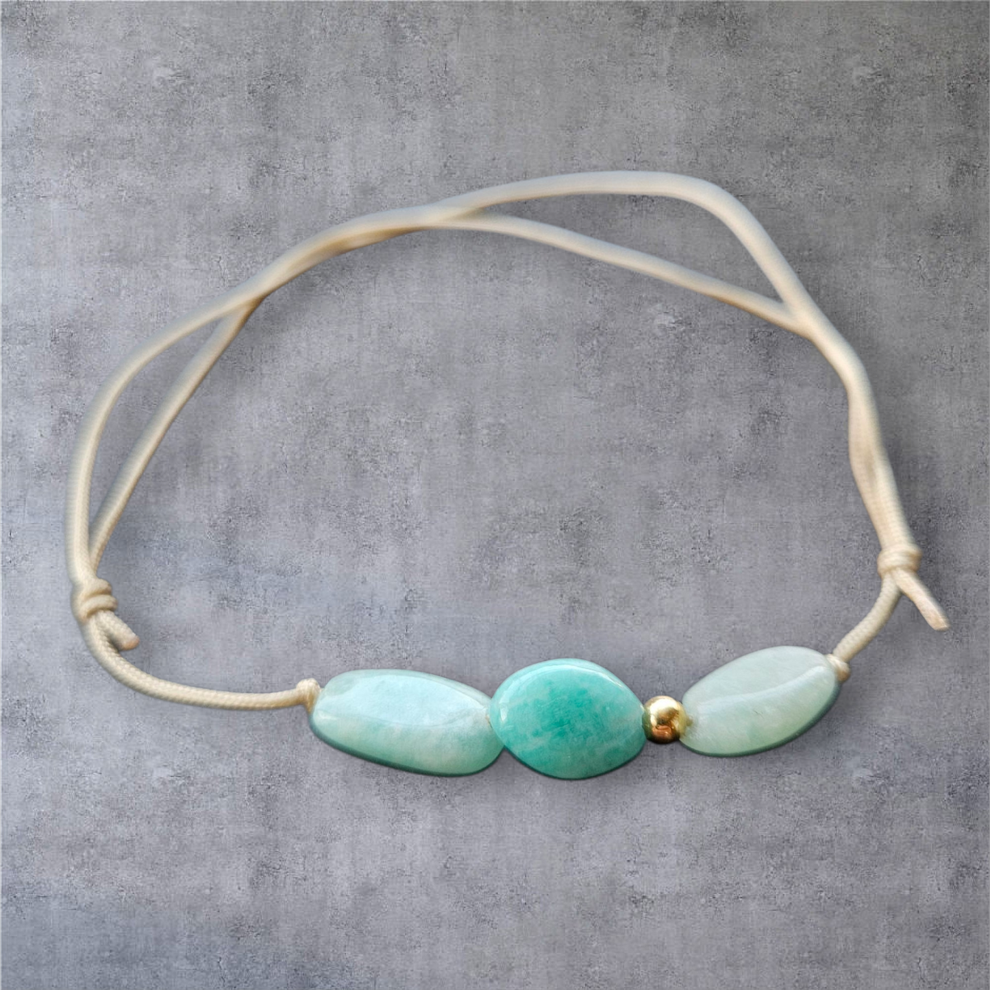 Natural Healing Stones Rope Bracelet - 5 Styles
