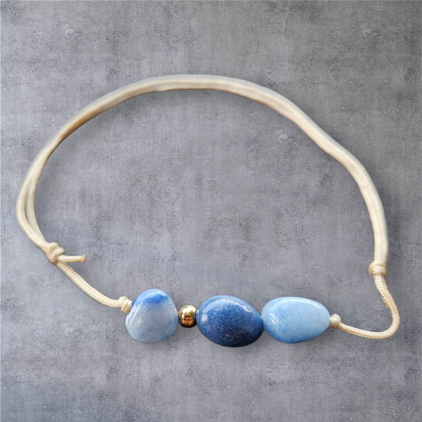 Natural Healing Stones Rope Bracelet - 5 Styles