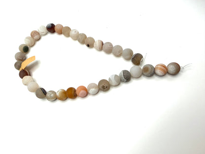 Agate - Frosted 12mm