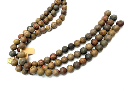 Jasper Red Rainbow 12 mm - 32 beads