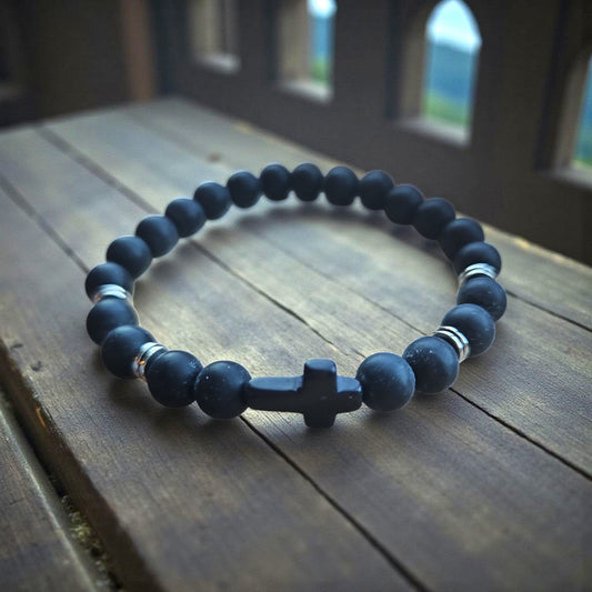 Agate, Lava and or Wood Bracelets - Unisex - 6 Styles