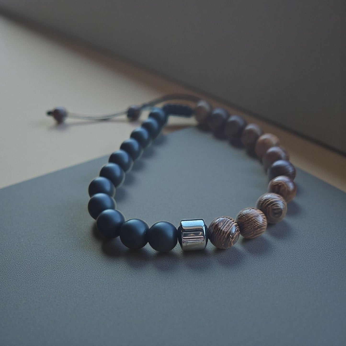 Agate, Lava and or Wood Bracelets - Unisex - 6 Styles