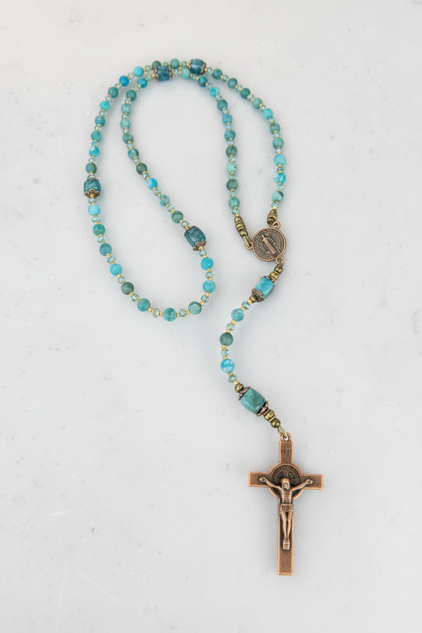 Apatite Heirloom Rosary
