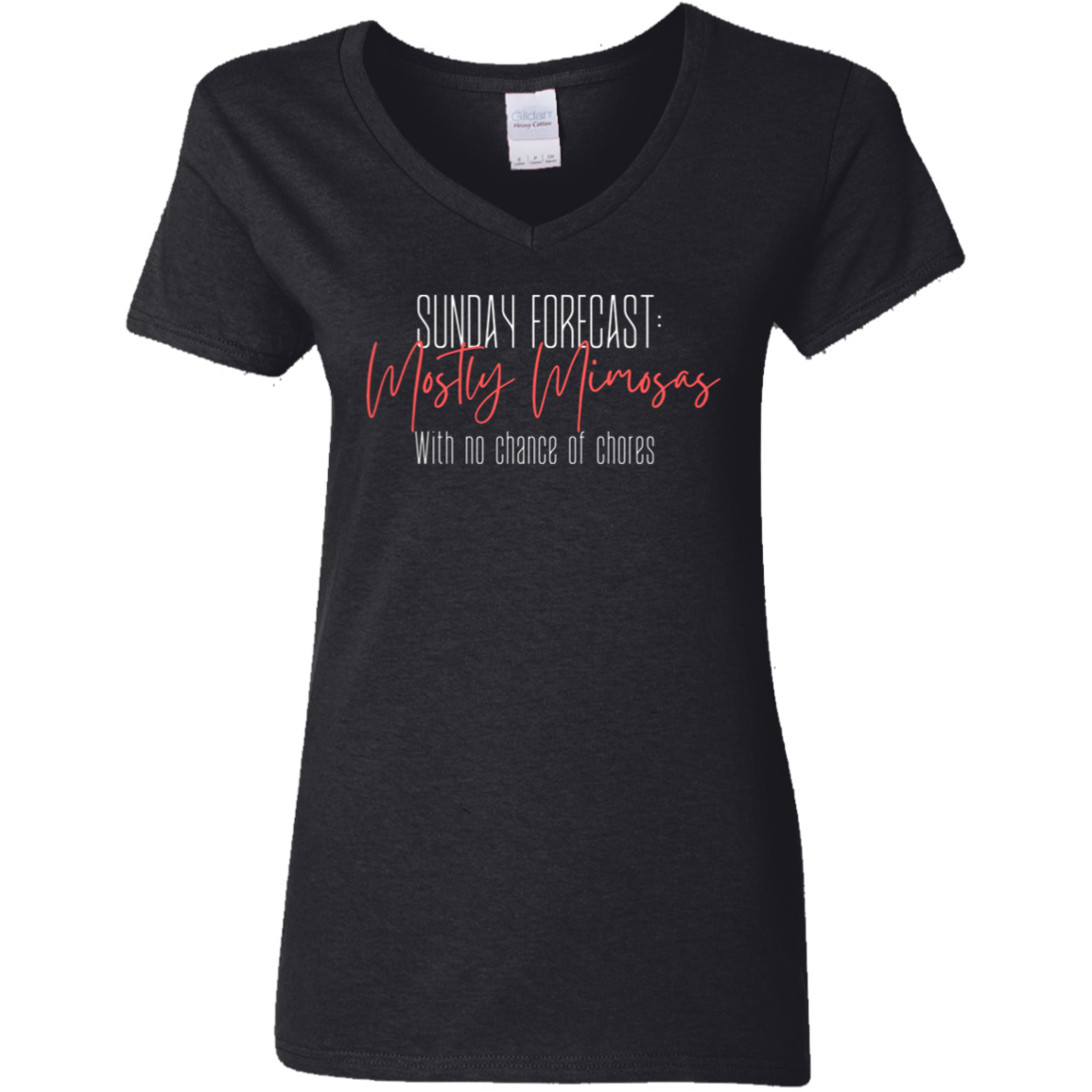 Women's Sunday Forecast V-neck
