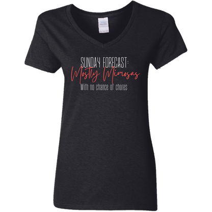 Women's Sunday Forecast V-neck