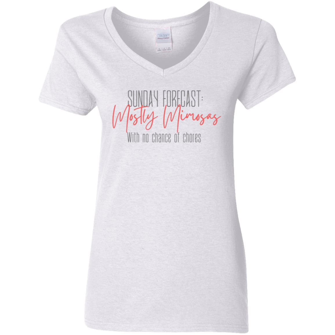Women's Sunday Forecast V-neck