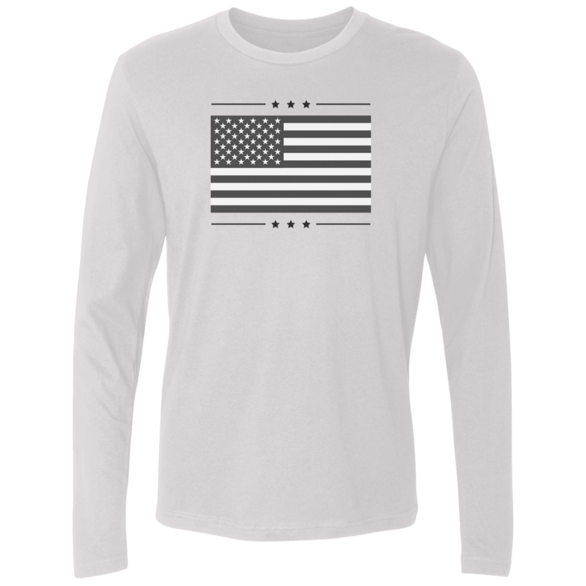 Men's Long Sleeve Shirts - Faith, Work, Life, Humble