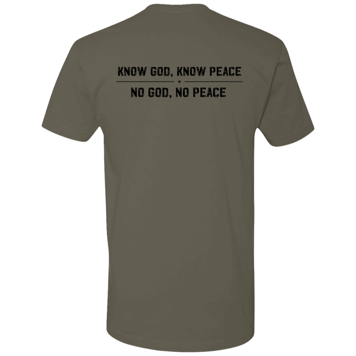 Premium Short Sleeve T-Shirt - Know Peace