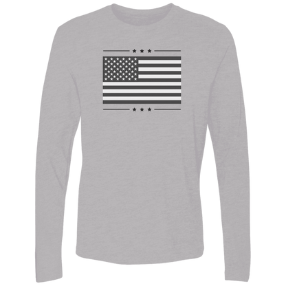 Men's Long Sleeve Shirts - Faith, Work, Life, Humble