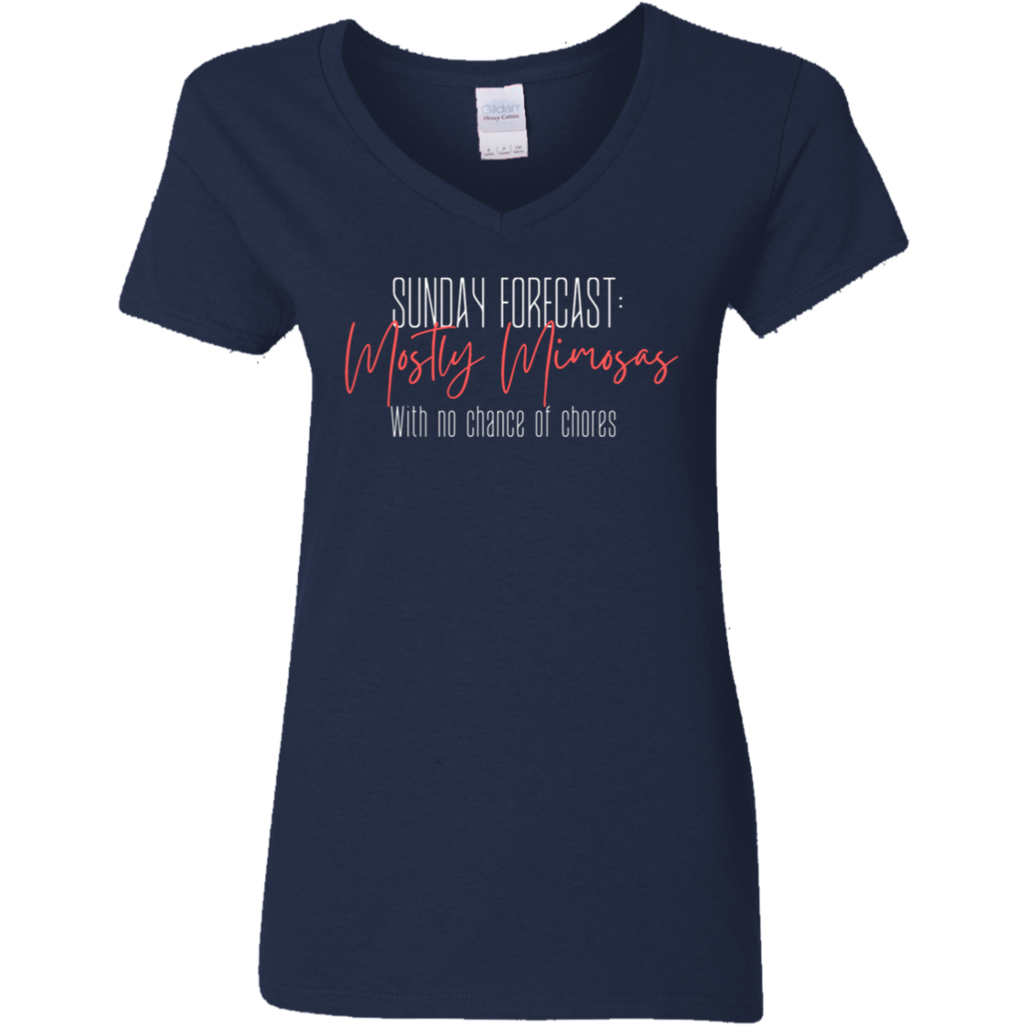 Women's Sunday Forecast V-neck