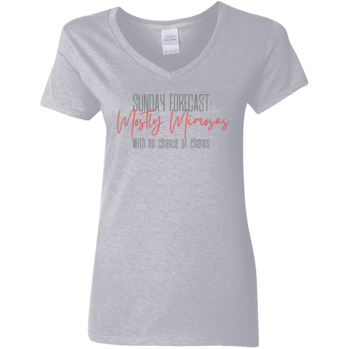 Women's Sunday Forecast V-neck
