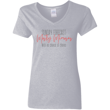 Women's Sunday Forecast V-neck