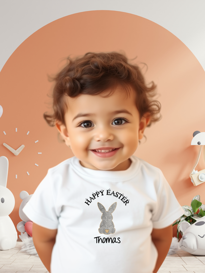 Toddler T-Shirt - Leopard Bunny - Personalize