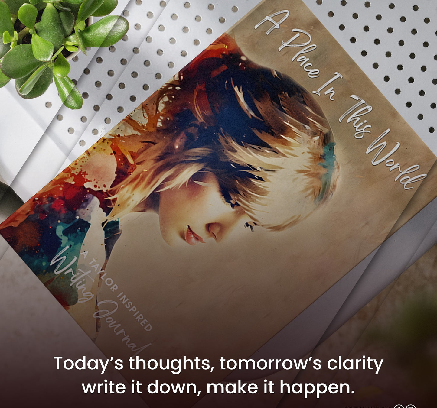 Journal - A Place In This World: A Taylor Inspired Writing Journal - Amazon