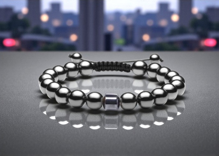 Tiger Eye and Hematite Bracelets  - Unisex - 5 Styles