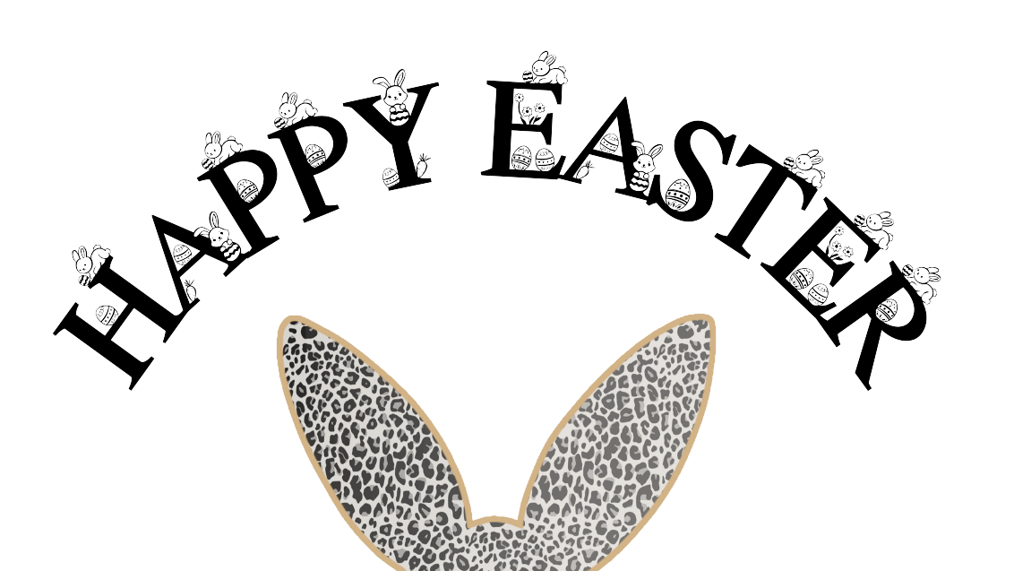 Toddler T-Shirt - Leopard Bunny - Personalize