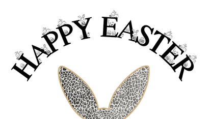Toddler T-Shirt - Leopard Bunny - Personalize