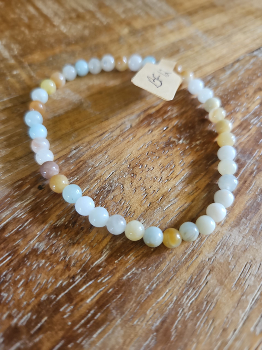 Amazonite Stone Bracelets 4mm or 6mm