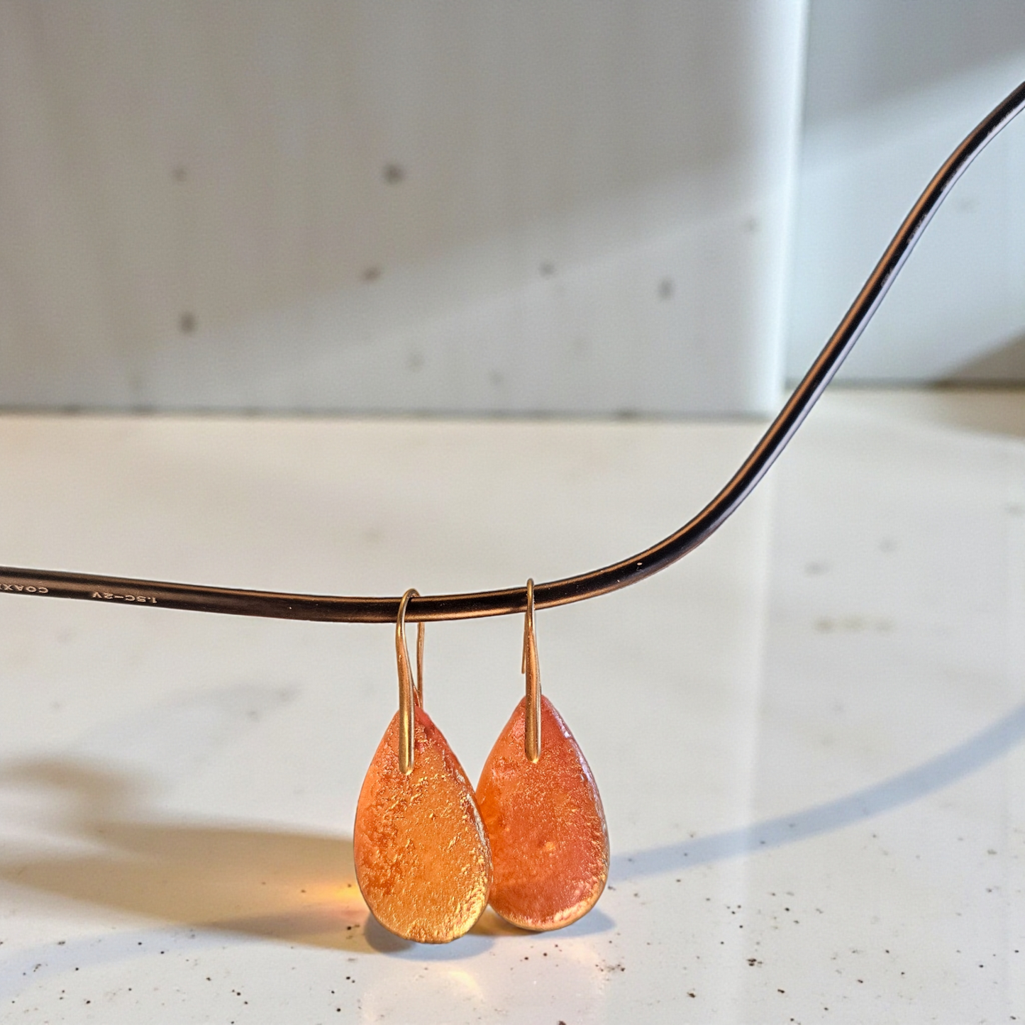 Czech Glass Teardrop Colorful Earrings - Styles