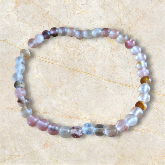Natural Crystal Stone 4 mm - Watermelon