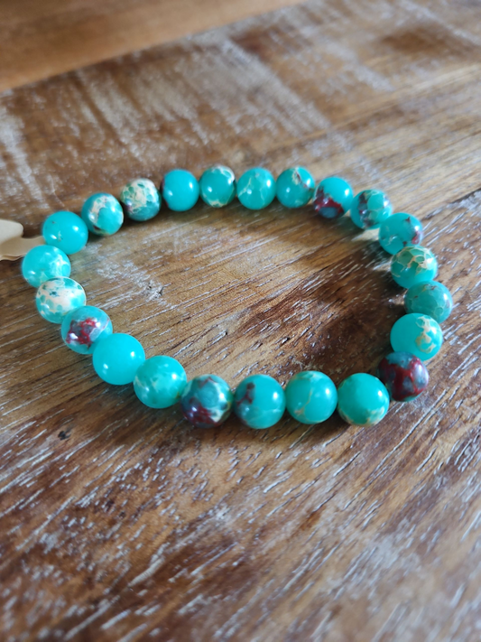 Shoushan Stone 6mm Bracelet