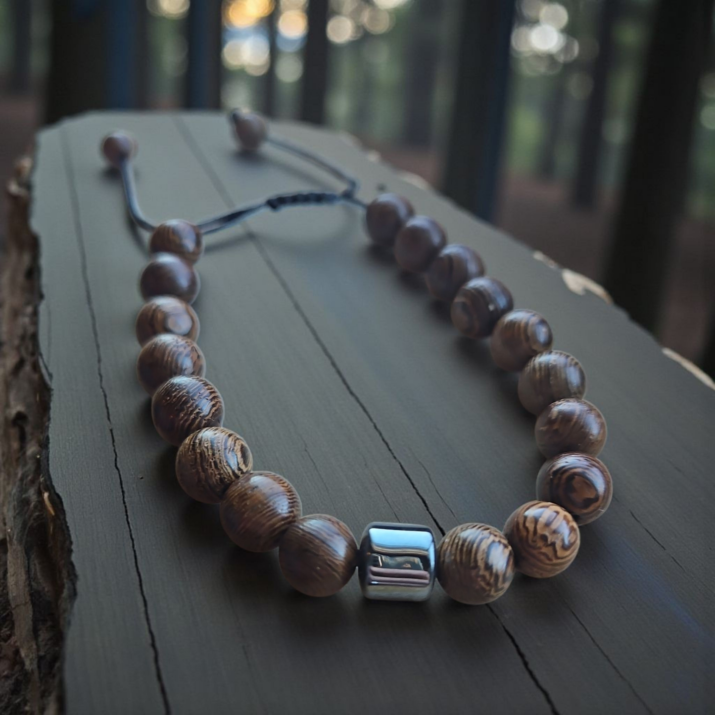 Agate, Lava and or Wood Bracelets - Unisex - 6 Styles